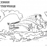 Coloring Pages of Jonah And The Whale Hand Drawing