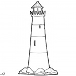 Coloring Pages of Lighthouse