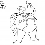 Funny Captain Underpants Coloring Pages