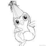 Happy Hatchimals Coloring Pages