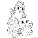 Hatchimals Coloring Pages Colleggtibles and Penguala