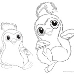 Hatchimals Coloring Pages Cute Pengualas