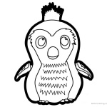 Hatchimals Coloring Pages How to Draw Penguala