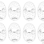 Hatchy Hatchimals Coloring Pages Eight Name Cards