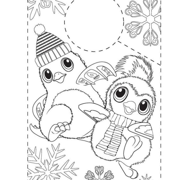 Hatchimals Coloring Pages Colleggtibles and Penguala - Free Printable