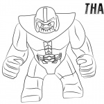 How to Draw Thanos Coloring Pages