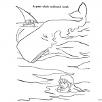 Jonah And The Whale Coloring Pages