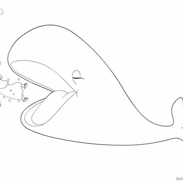 Coloring Pages of Jonah And The Whale - Free Printable Coloring Pages