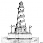 Lighthouse Coloring Pages Great Realistic Drawing