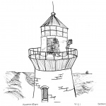 Lighthouse Coloring Pages Playing on the Lighthouse Humour