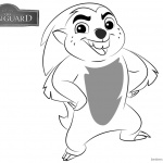 Lion Guard Coloring Pages Bunga