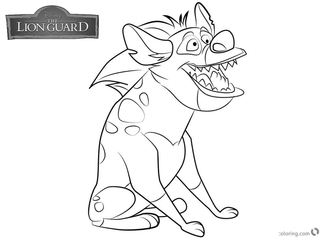Ono Lion Guard Coloring Pages