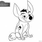 Lion Guard Coloring Pages Dogo