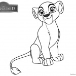 Lion Guard Coloring Pages Kiara