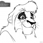 Lion Guard Coloring Pages Kovu