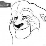 Lion Guard Coloring Pages Mufasa