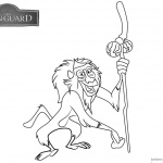 Lion Guard Coloring Pages Rafiki