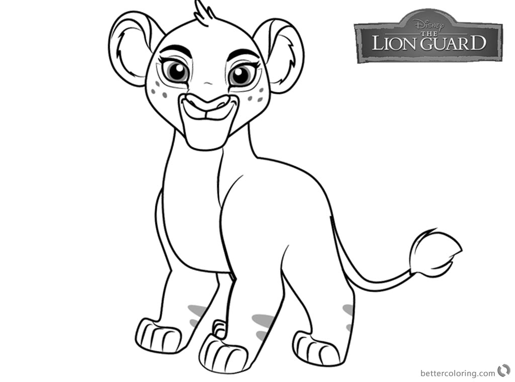 Lion Guard Coloring Pages Tiifu - Free Printable Coloring ...