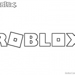 Logo of Roblox Coloring Pages