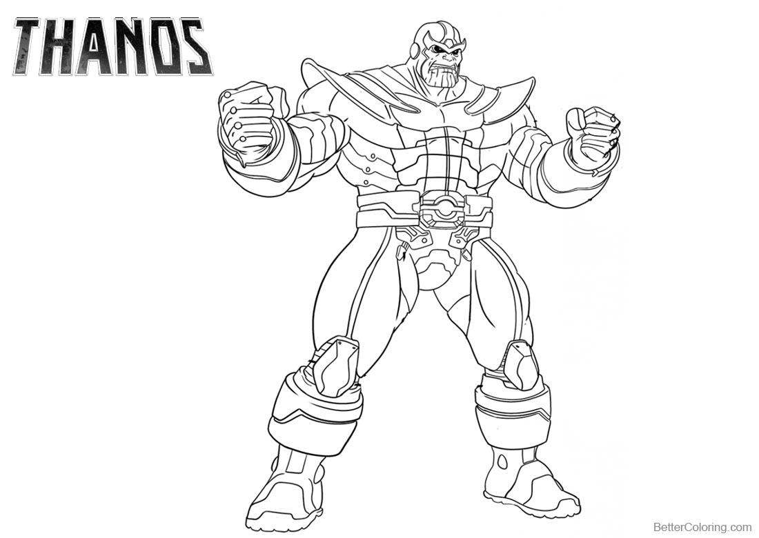 Marvel Thanos Coloring Pages Free Printable Coloring Pages Marvel Thanos Coloring Pages Free Printable Coloring Pages