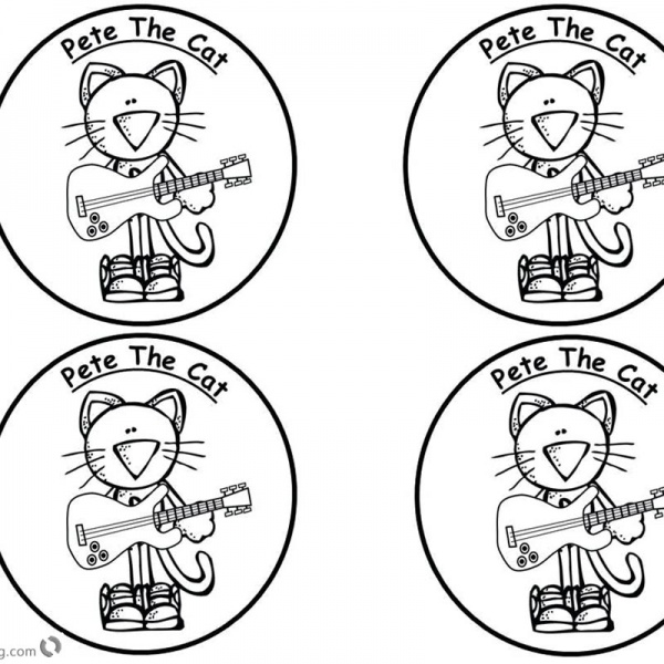 Pete the Cat Coloring Pages Crafts - Free Printable Coloring Pages