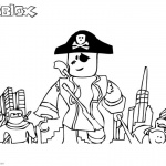 Pirates from Roblox Coloring Pages