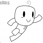 Powerblox Noob from Roblox Coloring Pages Fan art by pong1010