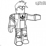 Roblox Coloring Pages Characters Guy Tim