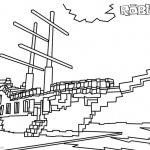 Roblox Coloring Pages Ship