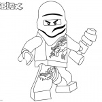 Roblox Lego Ninjago Coloring Pages Zane