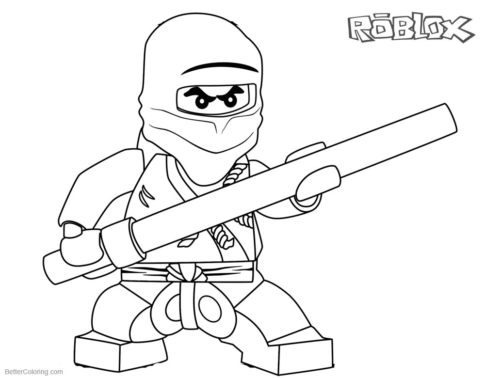 Download Roblox Lego Ninjago Coloring Pages - Free Printable ...