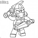 Roblox Lego Ninjago Kai Coloring Pages