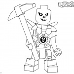 Roblox Lego Ninjago Skulkin Coloring Pages