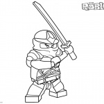 Roblox Noob Coloring Pages Simple Noob Picture