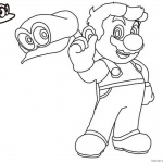 Super Mario Odyssey Coloring Pages