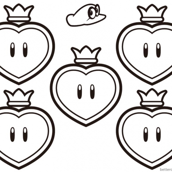 Super Mario Odyssey Coloring Pages Block - Free Printable Coloring Pages