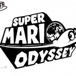 Super Mario Odyssey Coloring Pages Logo