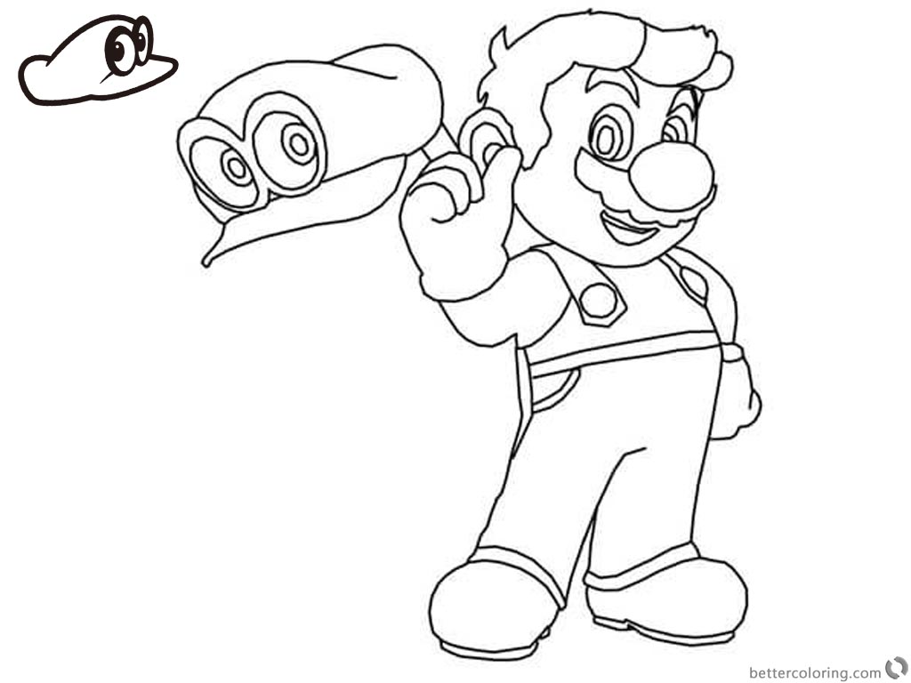 Super Mario Odyssey Coloring Pages Free Printable Coloring Pages Super Mario Odyssey Coloring Pages Free Printable Coloring Pages