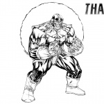 Thanos Coloring Pages by SpiderGuile