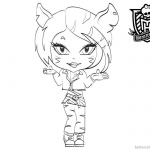 Toralei Stripe from Monster High Coloring Pages