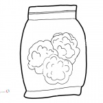 Weed Coloring Pages Bag Of Medical Marijuana Clip Art