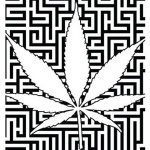 Weed Coloring Pages Cannabis Coloring Book