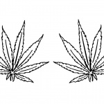 Weed Coloring Pages Tattoo Leaves