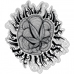 Weed Coloring Pages Tattoos Picture