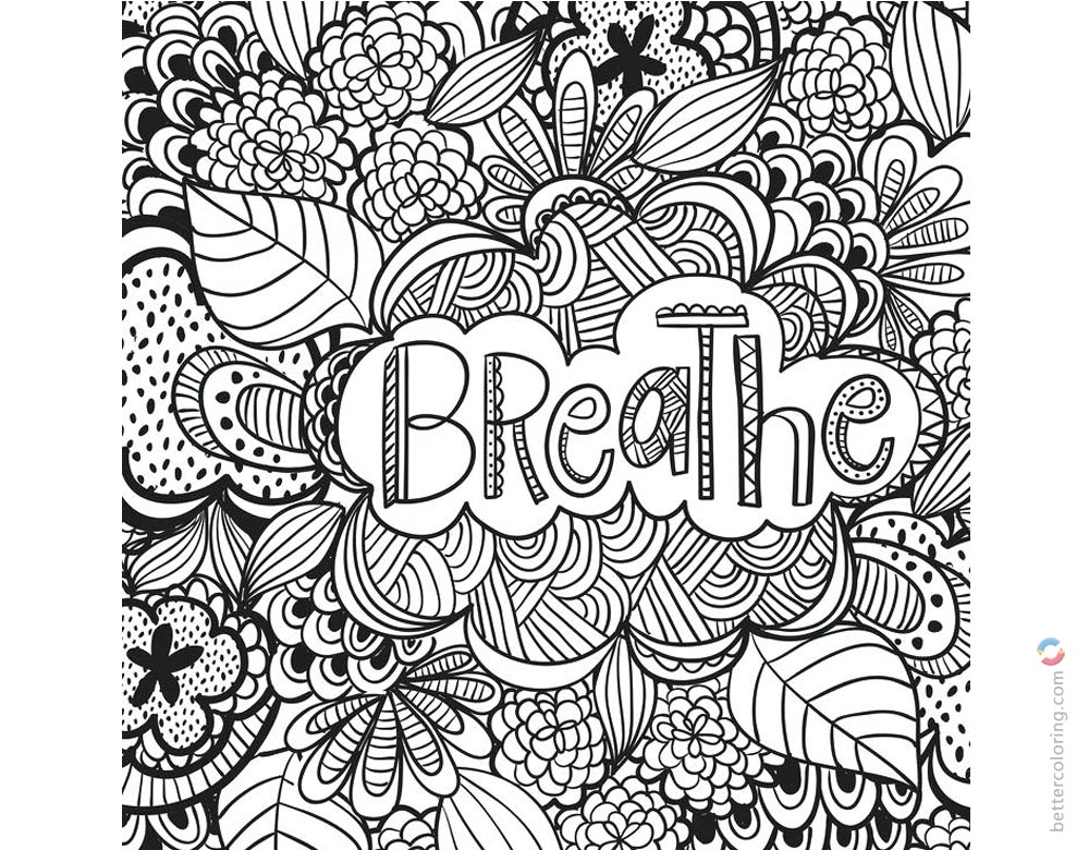 Weed Tattoo Coloring Pages Cannabis Picture - Free Printable Coloring Pages