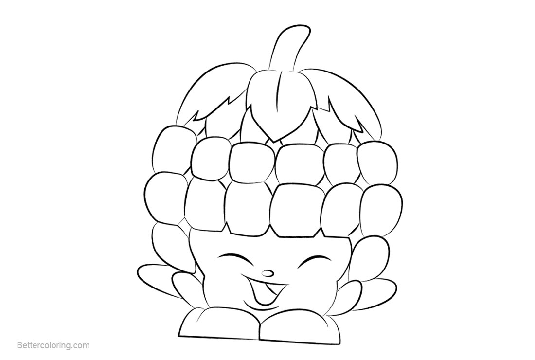Free Asbury Raspberry Shopkins Coloring Pages Printable and Free printable