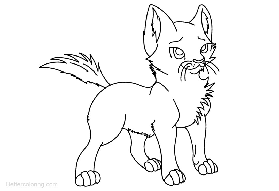 Download Baby Warrior Cats Coloring Pages - Free Printable Coloring Pages