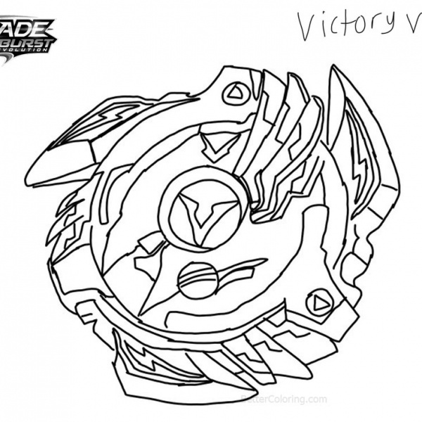 gambar mewarna beyblade burst