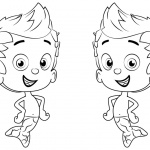 Bubble Guppies Coloring Pages Characters Gil