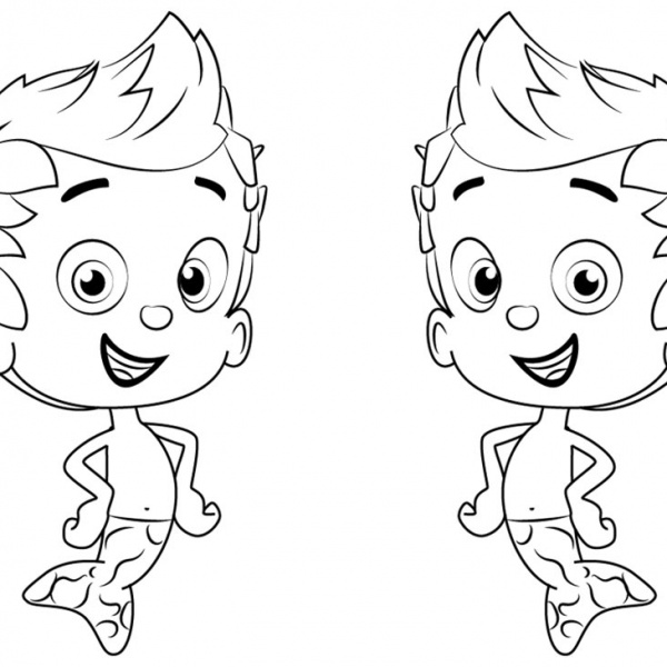 Molly from Bubble Guppies Coloring Pages - Free Printable Coloring Pages